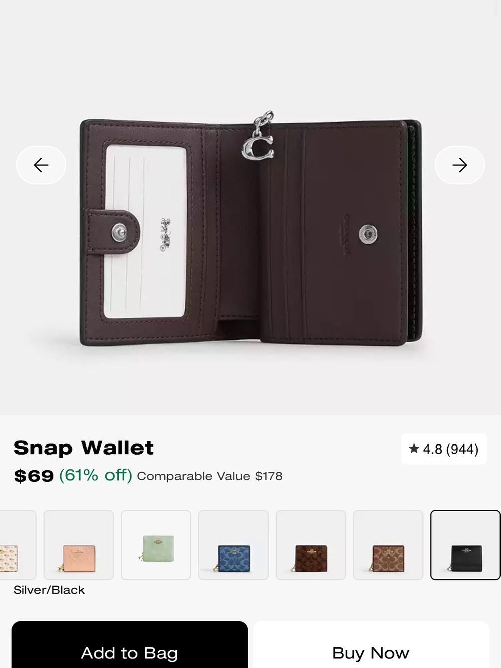 Coach wallet excellent condition - Picture 6 of 6